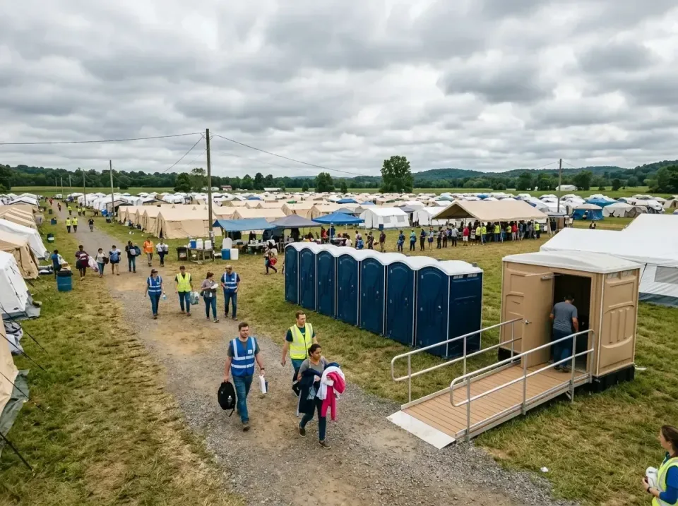 disaster-relief-camp-restrooms-010 — frequently asked questions, Dumpster & Portable Bathrooms Rental in McKinney, TX